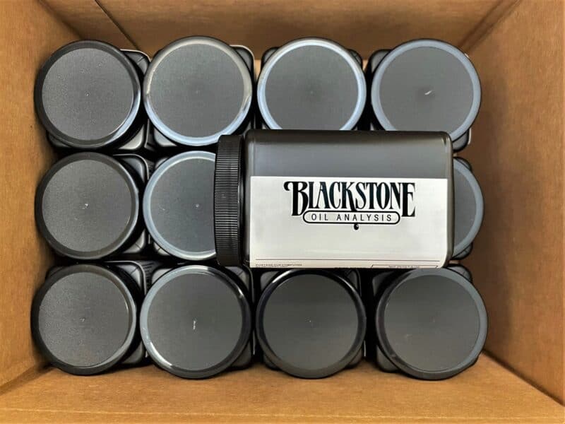 A box of Blackstone's free test kits