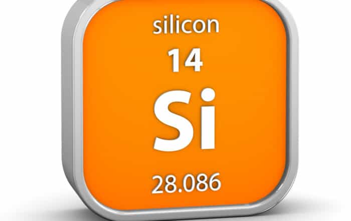 Periodic table silicon element